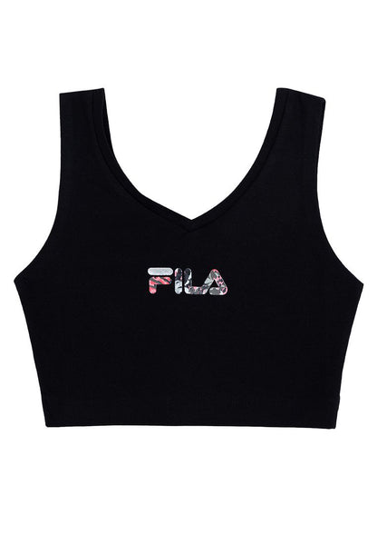 Fila Women's Electra Graphic Sports Bra - Black (S22WA019-001