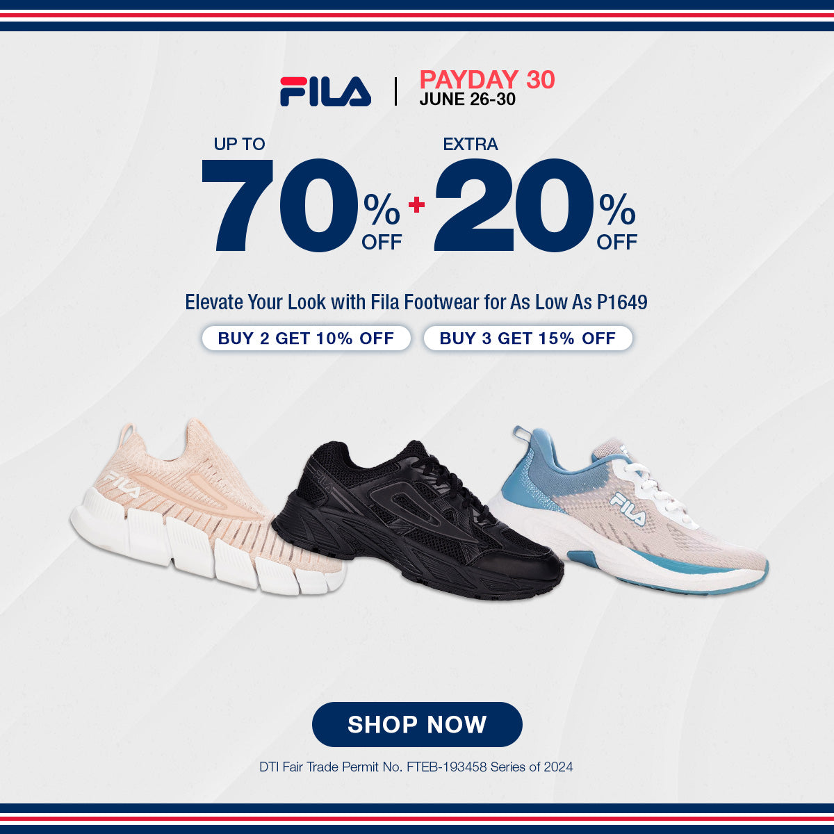 Fila Philippines Official Store | Sportswear, Sneakers, & Tennis Appa ...